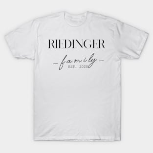 Riedinger Family EST. 2020, Surname, Riedinger T-Shirt